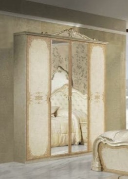 Barock Kleiderschrank Teodora